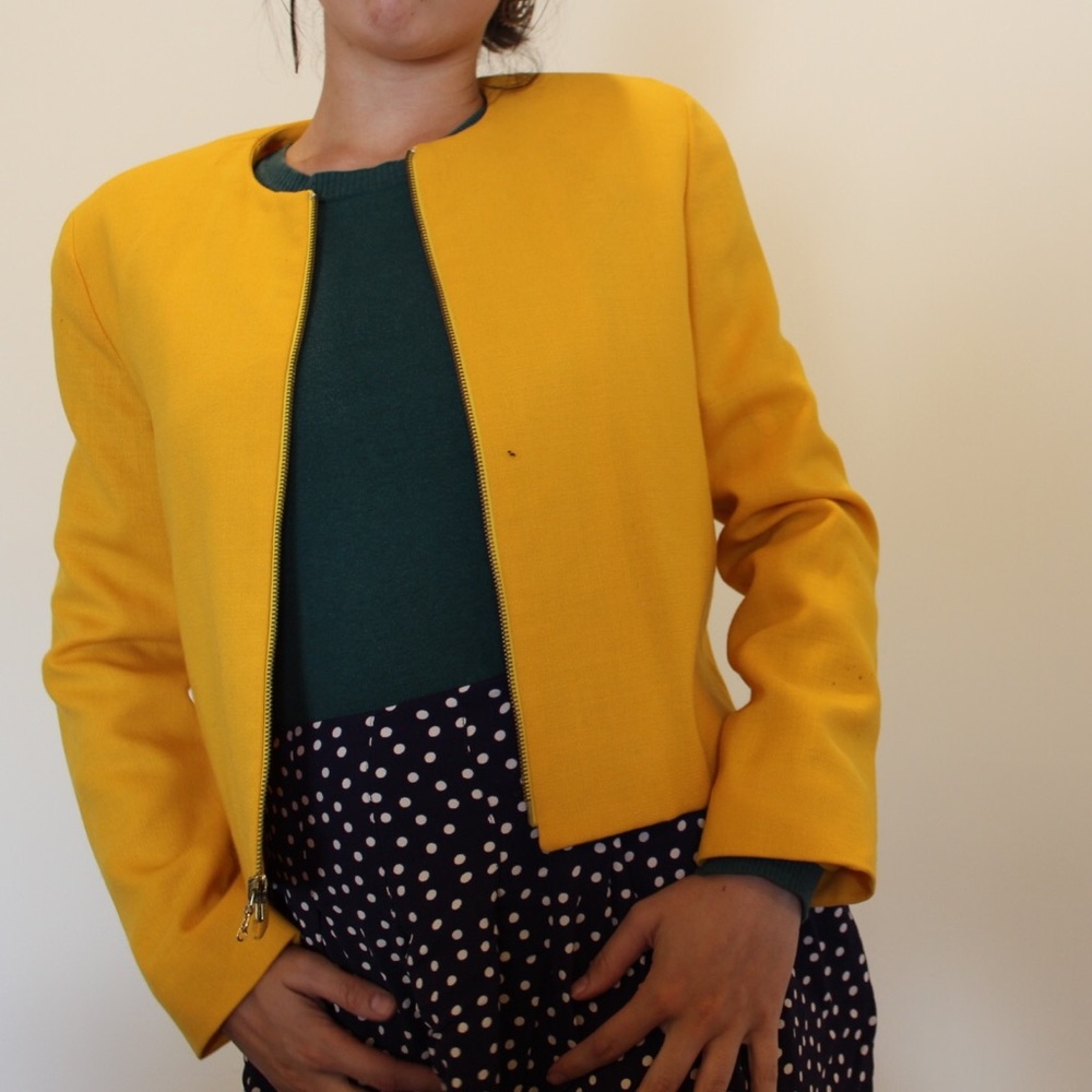 Yellow Blazer